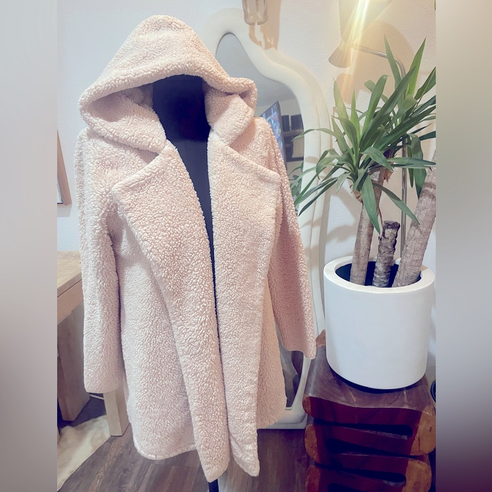 Cream Teddy Jacket